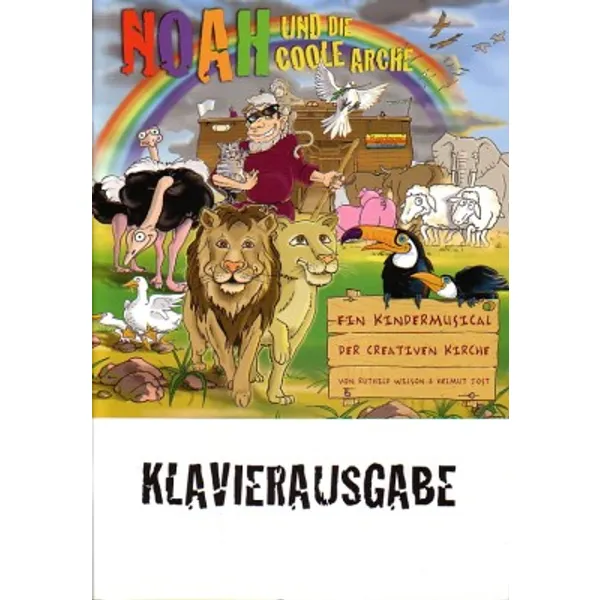 Produktbild des Artikels Noah und die coole Arche - Klavierausgabe (Liederbuch - Geheftet)