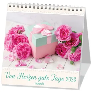 Produktbild des Artikels Von Herzen gute Tage 2026 - Postkartenkalender (Kalender - Spiralbindung)