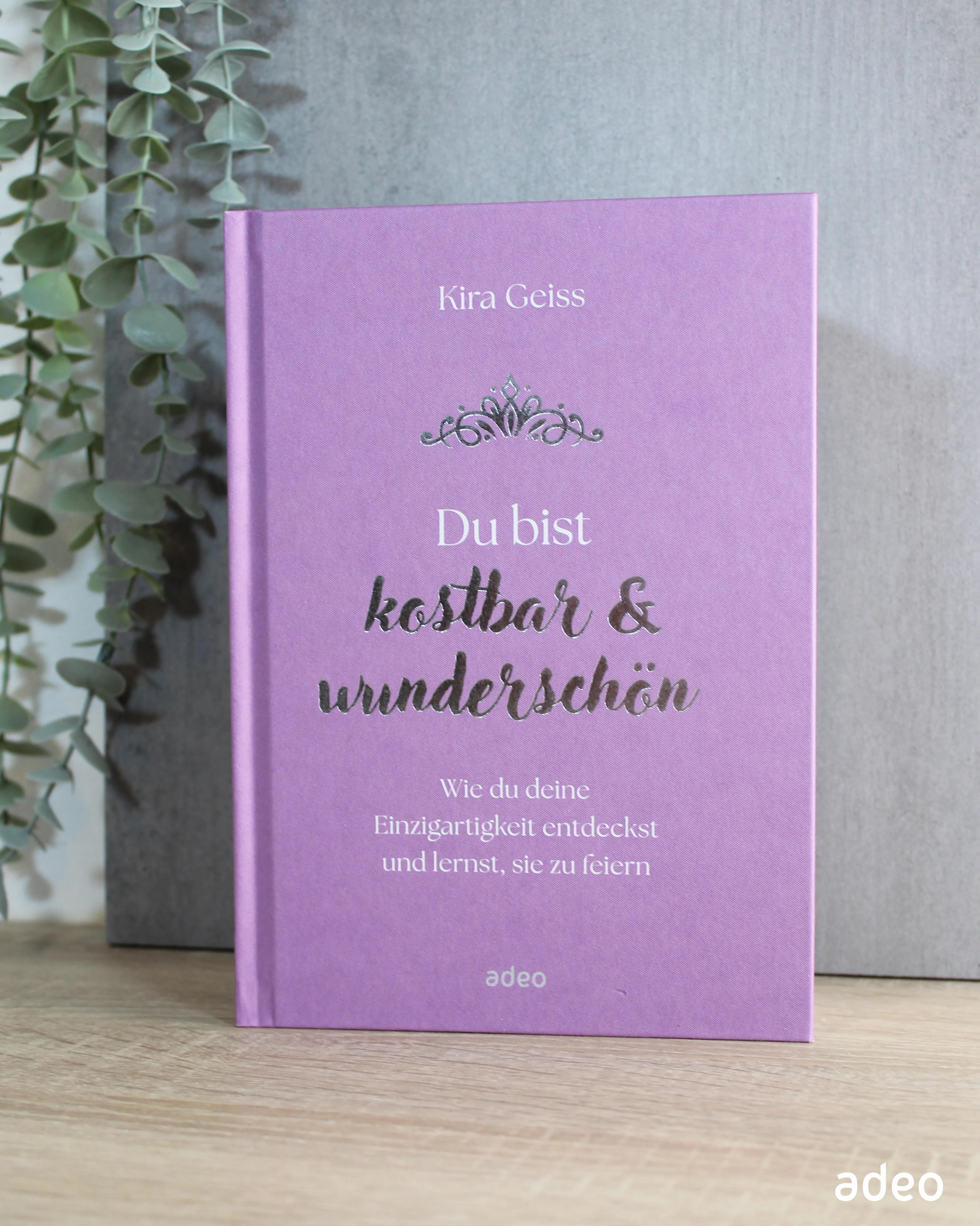 Buchcover Du bist kostbar & wunderschön