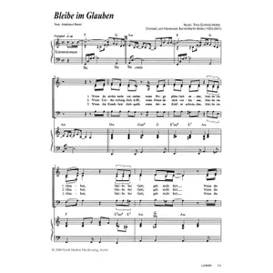 Produktbild des Artikels Bleibe im Glauben (Noten - Download)