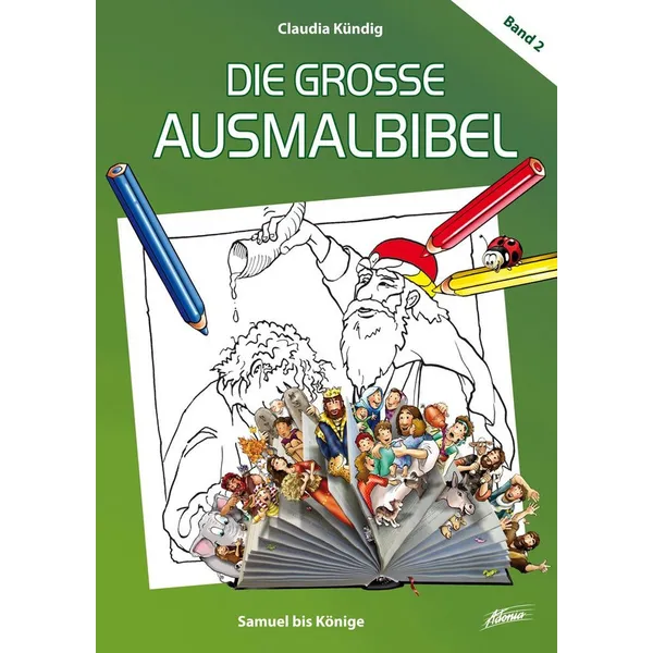 Produktbild des Artikels Die große Ausmalbibel: Samuel bis Könige (2) (Buch - Gebunden)