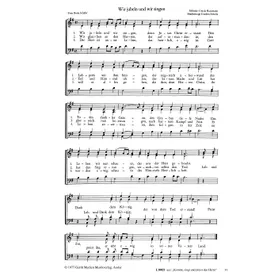 Produktbild des Artikels Wir jubeln und wir singen (Noten - Download)