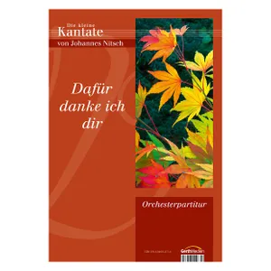 Produktbild des Artikels Dafür danke ich dir (Chorpartitur/digital) (Noten - Download)