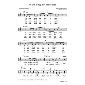 Produktbild des Artikels In uns klingt ein neues Lied (Noten - Download)