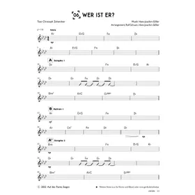 Produktbild des Artikels Wer ist er? (Bandsheet) (Noten - Download)