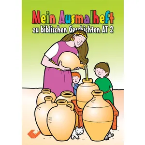 Produktbild des Artikels Mein Ausmalheft zur Bibel AT 2 (Buch - Geheftet)