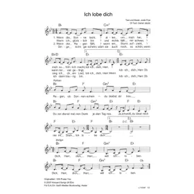 Produktbild des Artikels Ich lobe dich (Noten - Download)