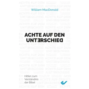 Produktbild des Artikels Achte auf den Unterschied (Buch - Taschenbuch)