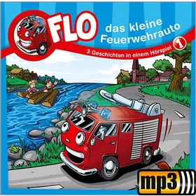 Produktbild des Artikels Flo, das kleine Feuerwehrauto - Folge 1 (MP3-Hörspiel - Download)