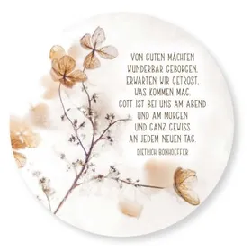 Produktbild des Artikels Wandschmuckbild - Von guten Mächten... 25cm ()