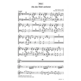 Produktbild des Artikels Als die Welt verloren (Trompete / Posaune) (Noten - Download)