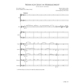 Produktbild des Artikels Wenn ich Jesus in Herrlichkeit (Noten - Download)