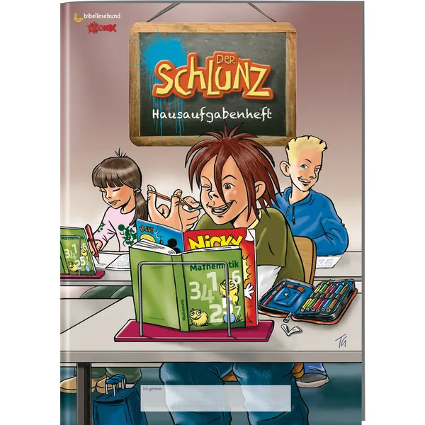 Produktbild des Artikels Der Schlunz - Hausaufgabenheft (Buch - Geheftet)