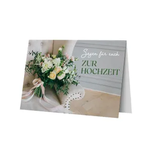 Produktbild des Artikels Faltkarte - Zur Hochzeit (Schreibwaren)