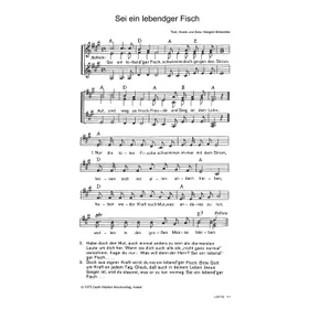 Produktbild des Artikels Sei ein lebendger Fisch (Noten - Download)