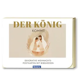Produktbild des Artikels Postkartenbox "Der König kommt" (Schreibwaren)