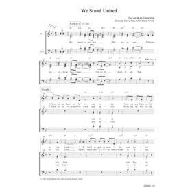 Produktbild des Artikels We Stand United (Noten - Download)