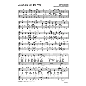 Produktbild des Artikels Jesus, du bist der Weg (Noten - Download)