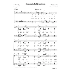 Produktbild des Artikels Darum jubel ich dir zu (Noten - Download)