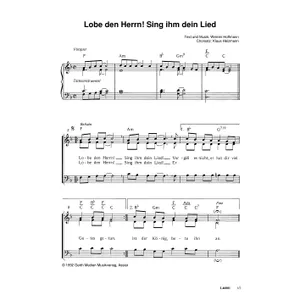 Produktbild des Artikels Lobe den Herrn! Sing ihm dein Lied (Noten - Download)