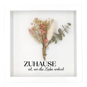 Produktbild des Artikels Bilderrahmen "Zuhause ist, wo die Liebe wohnt" ()