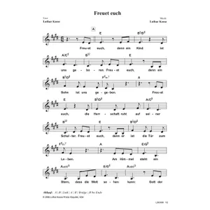 Produktbild des Artikels Freuet euch (Noten - Download)