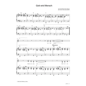 Produktbild des Artikels Gott wird Mensch (Noten - Download)