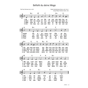 Produktbild des Artikels Befiehl du deine Wege (Noten - Download)