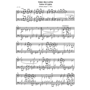 Produktbild des Artikels Vater des Lichts (Noten - Download)