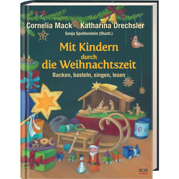 Produktbild des Artikels Mit Kindern durch die Weihnachtszeit (Buch - Gebunden)