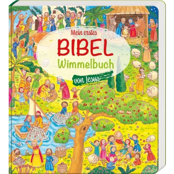 Produktbild des Artikels Mein erstes Bibel-Wimmelbuch von Jesus (Buch - Pappbilderbuch)