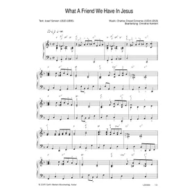 Produktbild des Artikels What A Friend We Have In Jesus (Noten - Download)