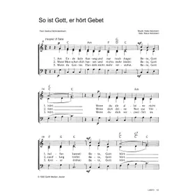 Produktbild des Artikels So ist Gott, er hört Gebet (Noten - Download)
