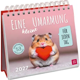 Produktbild des Artikels Eine kleine Umarmung für jeden Tag 2027 - Postkartenkalender (Kalender - Spiralbindung)