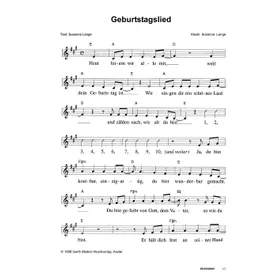 Produktbild des Artikels Geburtstagslied (Noten - Download)