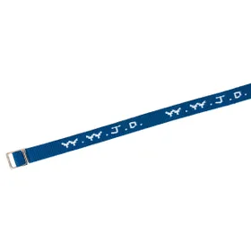 Produktbild des Artikels Armband "WWJD"gewebt - blau ()