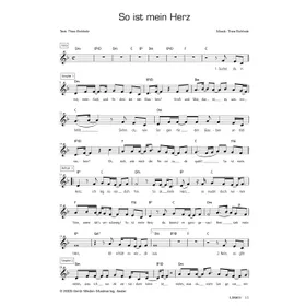 Produktbild des Artikels So ist mein Herz (Noten - Download)
