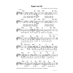 Produktbild des Artikels Super von dir (Noten - Download)