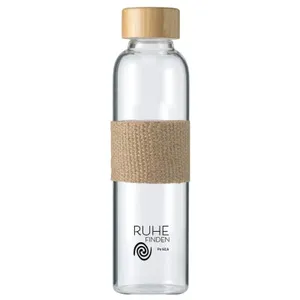 Produktbild des Artikels Glastrinkflasche "Ruhe finden" ()
