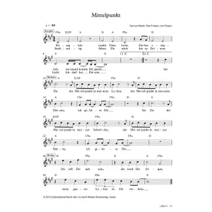 Produktbild des Artikels Mittelpunkt (Noten - Download)