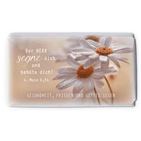 Produktbild des Artikels Schokoladengrüsse "Der Herr segne dich" (40g) (Lebensmittel)