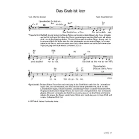 Produktbild des Artikels Das Grab ist leer (Noten - Download)