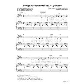 Produktbild des Artikels Heilige Nacht, der Heiland ist geboren (Noten - Download)
