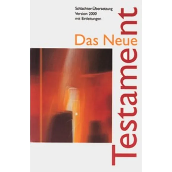 Produktbild des Artikels Schlachter 2000 - Neues Testament (beige) (Bibel - Taschenbuch)