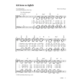 Produktbild des Artikels Ich lerne es täglich (Noten - Download)