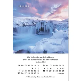 Produktbild des Artikels Ein Jahr der Hoffnung 2026 - Minikalender (Kalender - Geheftet)