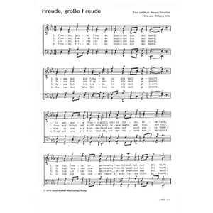 Produktbild des Artikels Freude, große Freude (Noten - Download)