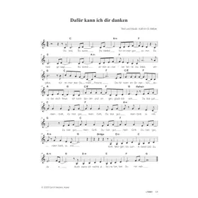 Produktbild des Artikels Dafür kann ich dir danken (Noten - Download)