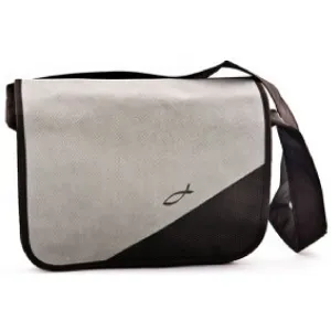 Produktbild des Artikels Umhängetasche "Fisch" - grau/schwarz ()