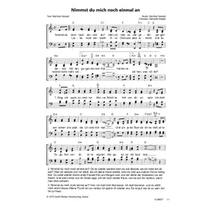Produktbild des Artikels Nimmst du mich noch einmal an (Noten - Download)